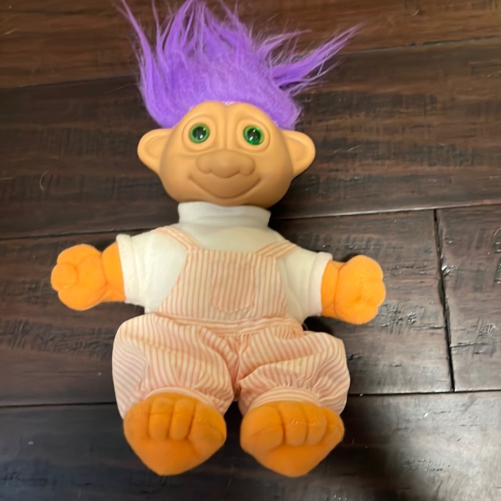 Vintage 1992 talking troll doll